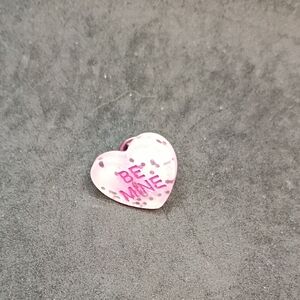 Pink Heart 'Be Mine' Pin